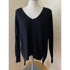 Aqua Cashmere 100% Cashmere Sweater Ladies Small